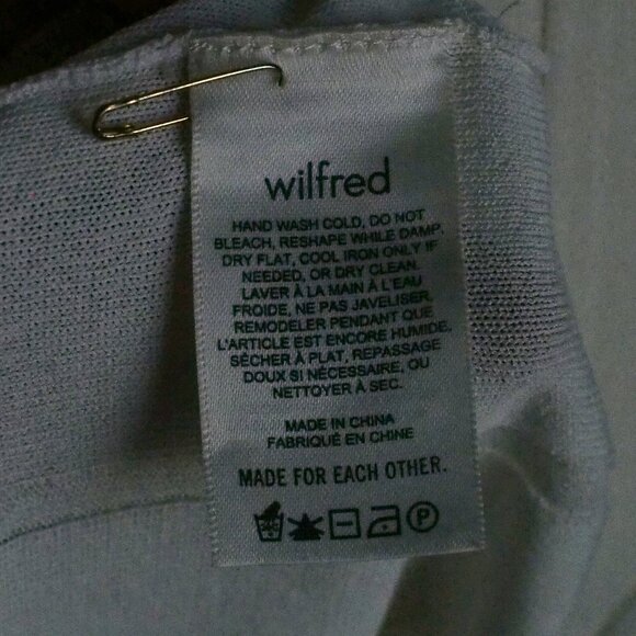 Wilfred | NWOT Pleated Sleeveless Dress in Off-White/Cream - Picture 5 of 7